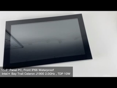 （PPC-J156WAC） 15.6'' J1900の産業防水タッチ画面の埋め込まれたパネルのPCの前部IP65