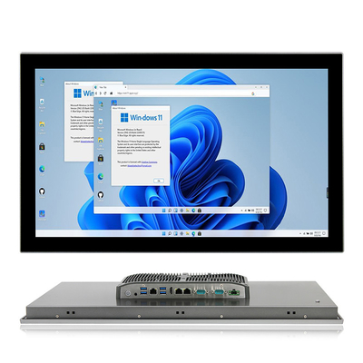 J6412クォードの中心のFanless産業コンピュータはGiga 1二重LANでHMIをすべて埋め込んだ