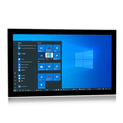 23.8インチFHD PCAPの1 VESAの産業パネルのPCはすべてWindows 10を取付ける