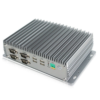 険しく小さい産業コンピュータLAN 4 COM 8 USB RS232 RS485第8 CPU 2