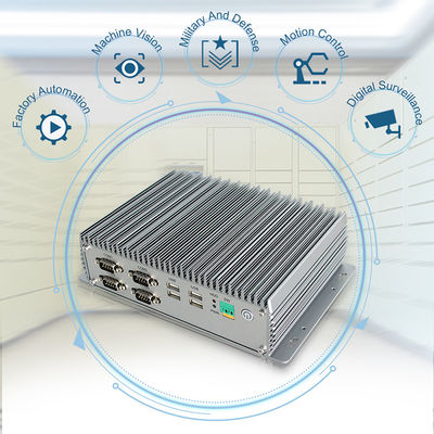 カスタマイズされたX86 Intel I5のコンパクトの産業PC、32G Fanless WindowsはPCを埋め込んだ