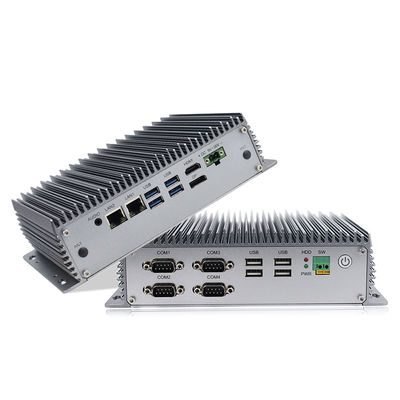 第8 GEN I5 8265UのFanless埋め込まれた産業コンピュータ小型箱のPC