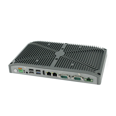 HDMI Fanless険しい埋め込まれたコンピュータDC9V CPU I5-8265U 25W