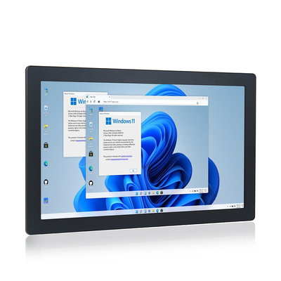 二重LAN 1000nits防水抵抗タッチ画面24V産業21.5&quot;屋外のパネルのPC
