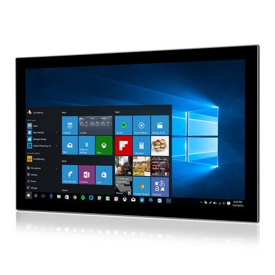 前部IP67産業接触コンピュータI3 I5 I7 CPU 9V - 36Vの24インチのパネルのPC DC