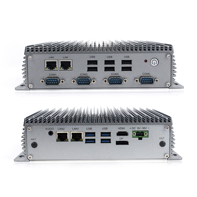 産業Fanless小型箱のPC DC 9V - 36V第8 GEN 4GB M.2 120G SSD