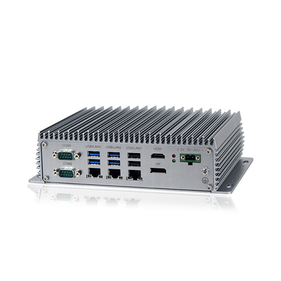 OEMの険しい産業Fanless小型PC DC24V Wins10/Linux 3 LAN