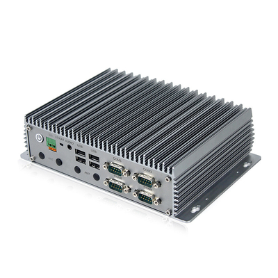 J6412産業Fanless小型PC 3 LAN卓上コンピュータWIN10のLINUX RS232 RS485のPC