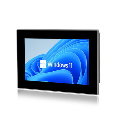 10 インチ J6412 すべての 1 つの産業用 PC HMI タッチパネル PC 3 LAN 付き