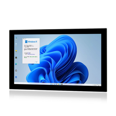 21.5&quot; RS232/422/485 搭載ファンレス組み込みタッチパネル PC HMI 産業用 Linux PC