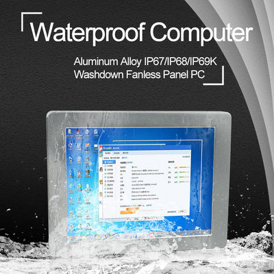 I5 6200 10インチの任意防水タッチ画面のPC LAN USB RS232の港