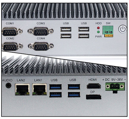 HDMI VGA 20W産業埋め込まれた箱のPCのIntelの二重中心I78565U