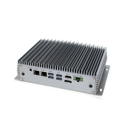 OEM Win10 DDR4L MSATAの埋め込まれる産業Fanless小型PC I5のコンパクトの険しい