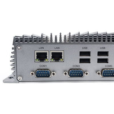 RS232 Fanless産業小型PCのIntel第8 4305U 4 LAN 10 USB 4
