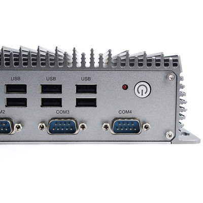 OEM Win10 DDR4L MSATAの埋め込まれる産業Fanless小型PC I5のコンパクトの険しい