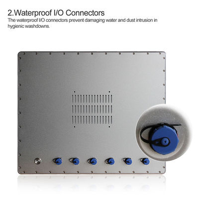 I3-6100Uの19インチはIp69kのIoTのためのFanless産業タッチ パネルのPCを導いた