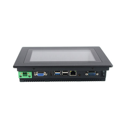 500 Nit PCAPの平らな斜面7インチのパネルのPC、Celeronの産業タッチ画面 コンピュータ