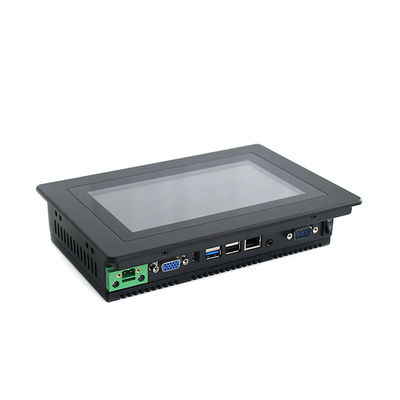 7インチの小型産業タッチ パネルのPCはIP65前部HMIの取付けを埋め込んだ