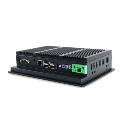 RJ45容量性タッチスクリーンの産業Fanless小型PCのパネルの台紙