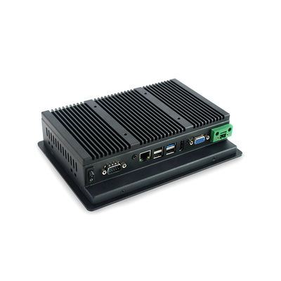 500 Nit PCAPの平らな斜面7インチのパネルのPC、Celeronの産業タッチ画面 コンピュータ