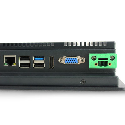 7インチの小型産業タッチ パネルのPCはIP65前部HMIの取付けを埋め込んだ