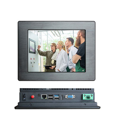 LinuxのCeleronの産業Fanless小型PCの二重中心3855U AIOのタッチ画面