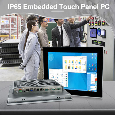 12インチ モジュラーI7 8565Uの産業等級コンピュータ、小型密集したFanless PC