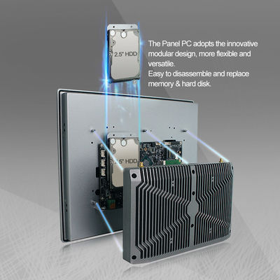 OEM ODM 15&quot; Fanless 1台のデスクトップのタッチ画面I7プロセッサのX86 Pcapすべて