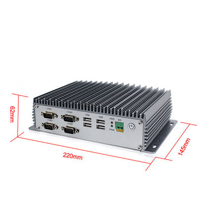 Intel I7 4g Lteの喧騒の柵の産業PC、X86 Rs232 Rs485 Windows 8の小型PC