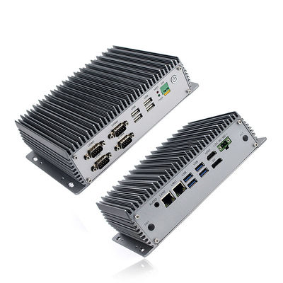 第8 GEN I5 8265UのFanless埋め込まれた産業コンピュータ小型箱のPC