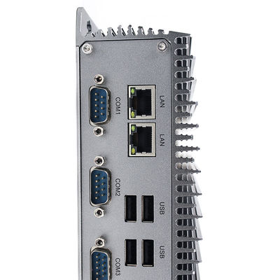 険しい産業Fanless小型PC Intelは4つのX LANのI3-8145Uの二重中心2.1GHzの芯を取る