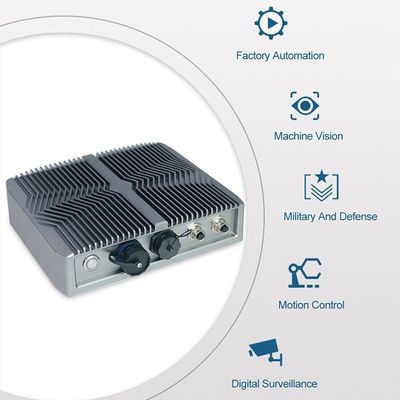 二重LANデスクトップ2USB産業Fanless小型PC、屋外IP67 Fanless I5小型PC