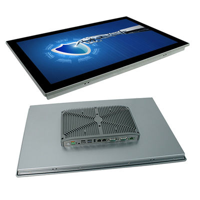 21.5インチのFanlessデスクトップIP67パネルのPC第8 GEN I3 I5 I7の多接触PCAP VESA