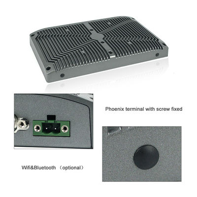 Fanless箱のPC Ac100-240v脱熱器堅い陽極酸化に砂を吹き付ける25w