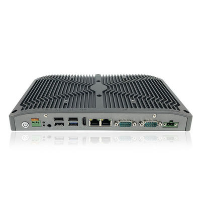 Fanless箱のPC Ac100-240v脱熱器堅い陽極酸化に砂を吹き付ける25w