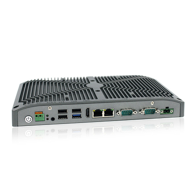20W DC36VのFanless埋め込まれた小型PC J1900 I3 I5 I7 X86の合金の貝