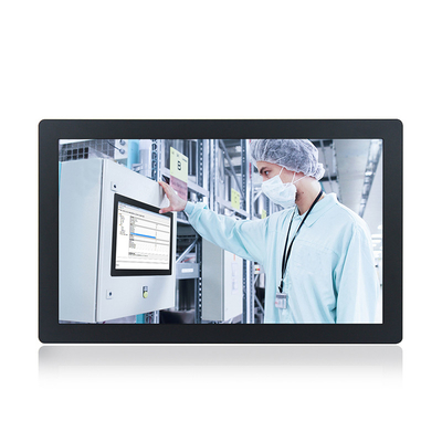 Win10 Iot J1900 HMIの産業パネルのPCの卓上コンピュータ21.5のインチTPM 2.0の抵抗接触