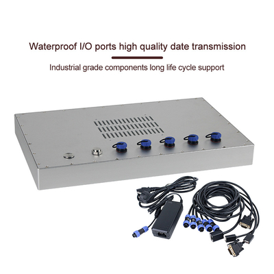 15.6の」1000のNit LCDの防水タッチ画面のPC IP69K産業コンピュータ
